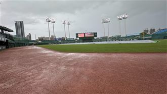 豪雨來襲延賽！　悍將雄鷹月底原場地再戰
