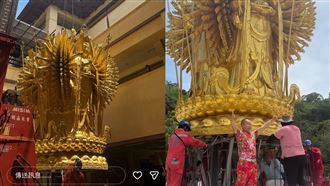 4妻14兒女！吊車王地下2樓吊四面千手觀音