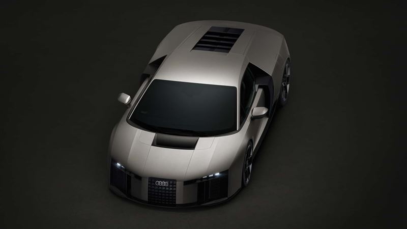 車體採用碳纖維打造。（圖／翻攝Audi網站）
