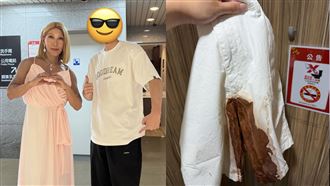 男網友咖啡灑白褲求救！潘若迪北車解危機