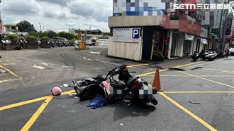 新／左轉車禍！82歲嬤OHCA、66歲嬤斷手