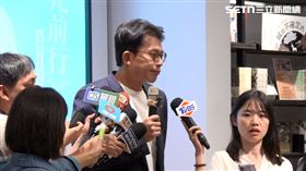 黃國昌出席新書發表活動。（圖／翻攝畫面）