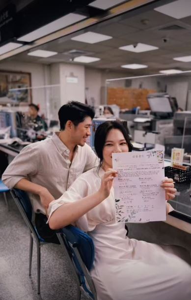 紀培慧登記結婚。（圖／翻攝自IG）