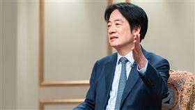總統賴清德接受非凡、台視《經濟領航 創新台灣》專訪。(圖／非凡、台視提供)
