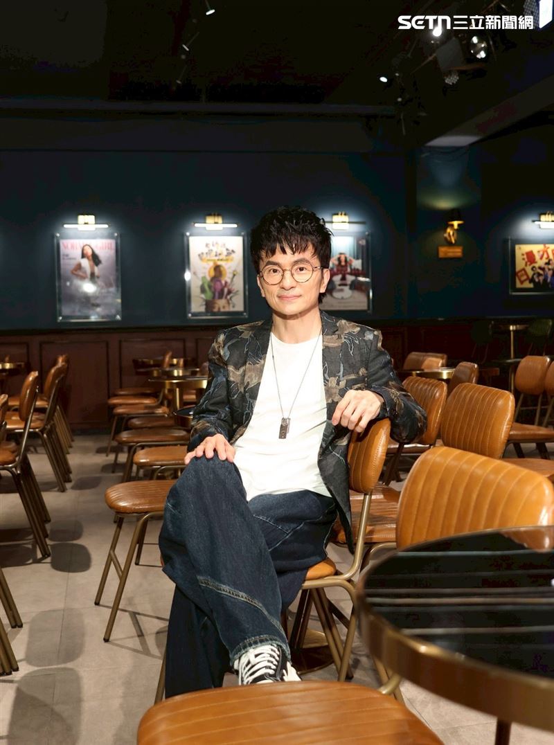 唐從聖接受《三立新聞網》專訪。（圖／記者田俊彥攝影）