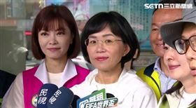 民進黨新北市長參選人蘇巧慧出席三重觀世竹山寺：恭迎山邊媽祖遶境（圖／翻攝畫面）