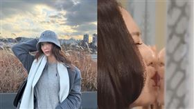 Krystal節目短劇中拋開形象。（圖／翻攝自微博）