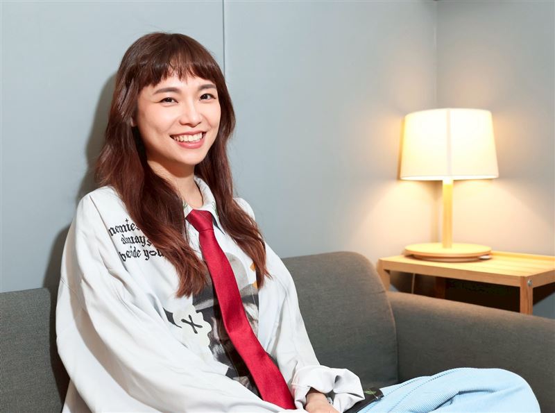 吳蓓雅將與白冰冰、秀蘭瑪雅等人爭獎，坦言興奮心情居多。（圖／記者田俊彥攝影）