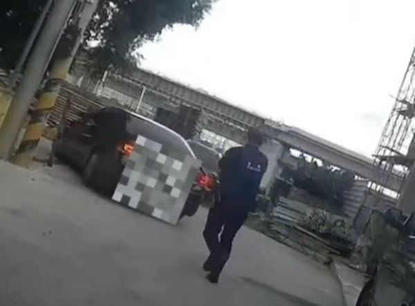 毒駕瘋狂倒車輾斷所長雙腳 驚悚畫面曝光