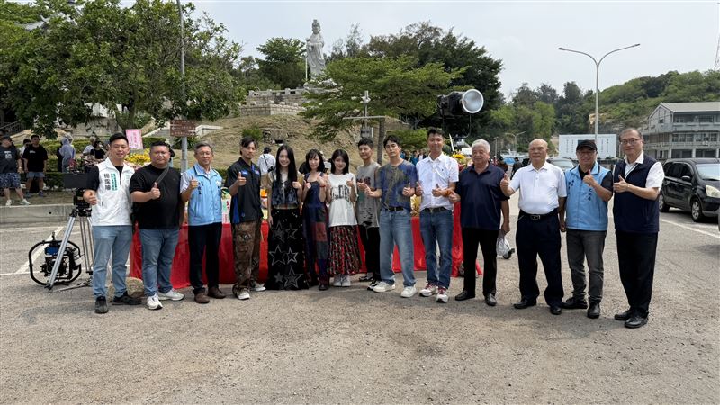 電影《不算AI情》金門開鏡。（圖／金門影視文化提供）