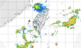 中央氣象署今（7）日10時30分發布大雨特報。（圖／氣象署）
