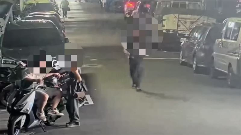 情侶檔挑晚餐遭亮刀攻擊!恐怖畫面曝光