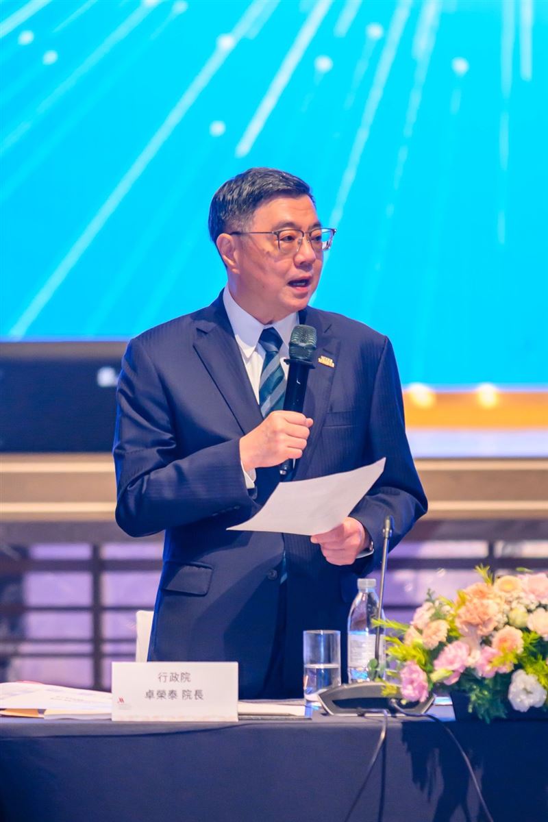 Q1經濟成長飆創48年新高 吳東亮看好台灣今年衝破10% 卓榮泰(圖/工商協進會提供)