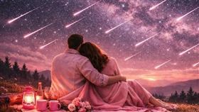 白羊流星雨即將在今（7日）晚降臨。（圖／翻攝自Facebook／塔羅牌老師艾菲爾）
