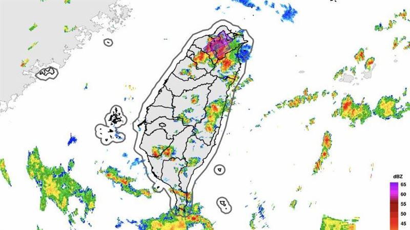 北北基桃大雷雨轟1小時 15縣市大雨特報