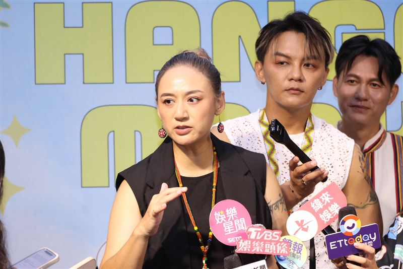高蕾雅分享高慧君眼疾近況。(圖/記者鄭孟晃攝影)