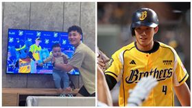 張政禹、張士綸6日恰巧一起奪下單場MVP。（圖／翻攝自張政禹Threads、記者劉彥池攝影）