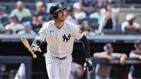 貝林傑（Cody Bellinger）開轟點燃洋基引信，最終單局攻下6分。（圖／路透社／達志影像）