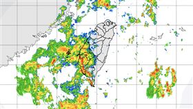 中央氣象署今（8）日10時20分發布大雨特報。（圖／氣象署）
