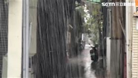 高雄,仁武區,下雨,淹水,中央氣象署,大雨（圖／翻攝畫面）