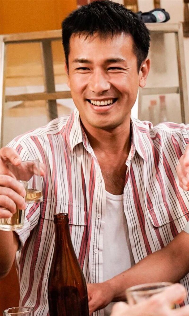 年僅46歲的傅子純,外型帥氣陽光,7日驚傳病逝。(圖/翻攝自侯怡君臉書)