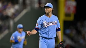 狄格隆（Jacob deGrom）跨3場13局投球無失分。（圖／路透社／達志影像）