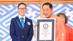 日本電視台的喜劇演藝節目「笑點」開播60週年，獲得金氏世界紀錄認證。（圖／翻攝自X平台@GWRJapan）