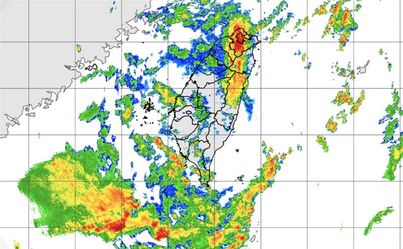 新/北北基雨勢升級 16縣市豪、大雨特報