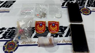 偽造警察臂章騙錢、恐嚇　男毒蟲落網認栽