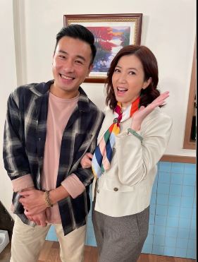 傅子純與廖家儀演過母子。(圖/翻攝自臉書)