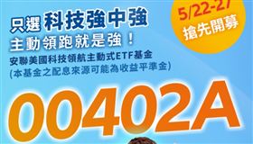 主動式ETF大軍又來了！除了00402A還有「這2檔」今日同步掛牌上市（圖／翻攝自安聯投信） 