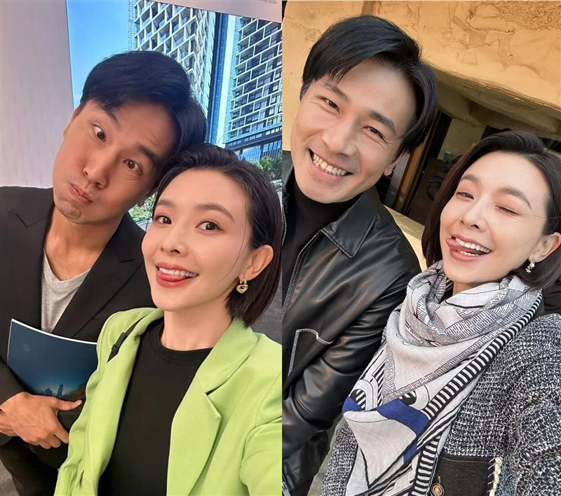 傅子純與吳婉君在台劇中2人有大量對手戲。（組合圖／翻攝自吳婉君臉書）