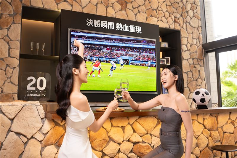AI專業足球模式可自動優化球賽影像與聲音表現。（圖／品牌業者提供）