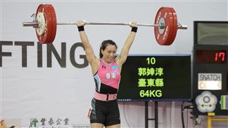 名古屋亞運舉重選拔　郭婞淳再披台灣戰袍