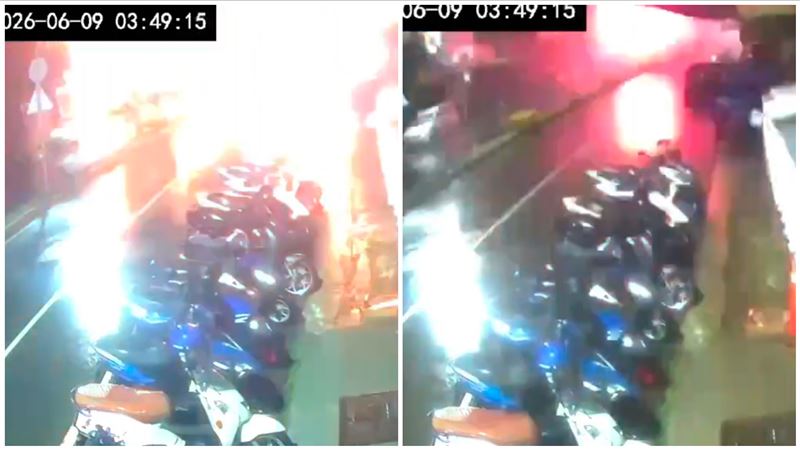 新/新竹便當店氣爆宛如戰場 爆炸瞬間曝