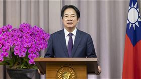 總統賴清德為「第一屆安倍晉三與現代日本研究國際論壇」錄製致詞影片。(圖/總統府提供)