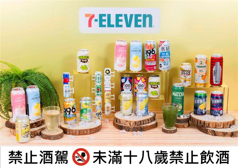 7-ELEVEN國際啤酒節加價換炫彩啤酒燈箱。（圖／品牌業者提供）