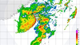中央氣象署11:20發布豪雨特報。（圖／翻攝自氣象署官網）
