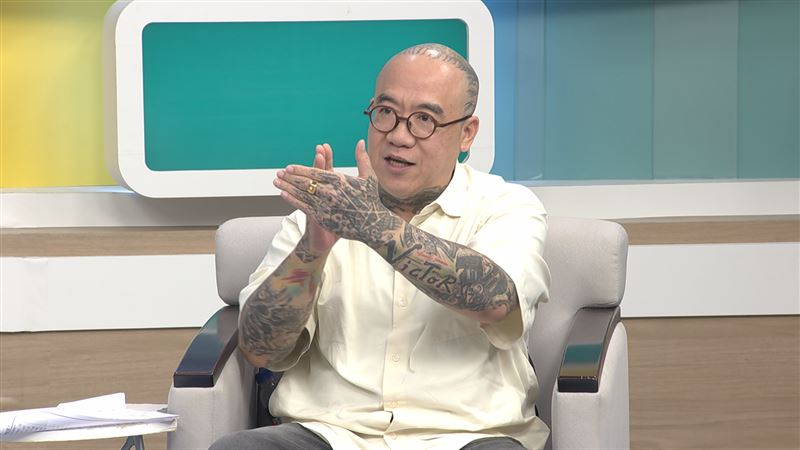 鋼鐵爸提及喪子之痛。(圖/和展影視提供)