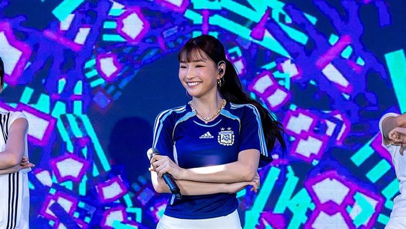 申力安與舞者勁歌熱舞,展現舞台魅力。(圖/台灣運彩提供)