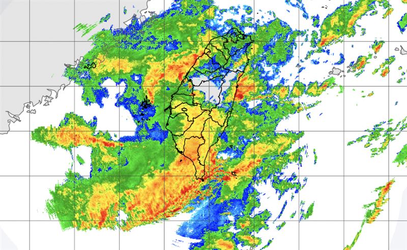 新/20縣市豪雨特報 高屏山區防大豪雨