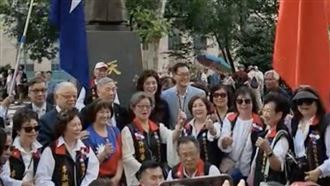 訪中華公所！鄭麗文：兩岸不應自相殘殺