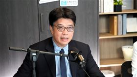 陸委會主委邱垂正今（9）日接受主持人黃光芹《CNEWS匯流新聞網》政論live直播節目《中午來開匯》專訪。（圖／CNEWS匯流新聞網 中午來開匯提供）