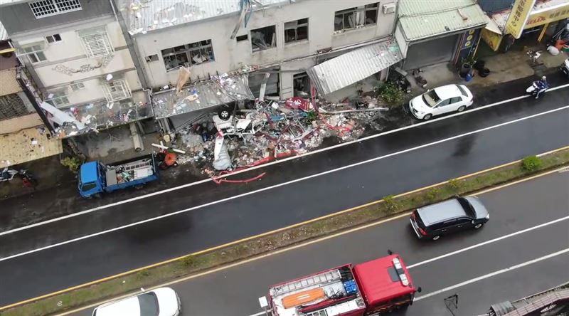 驚悚空拍曝光!新竹便當店氣爆奪2命