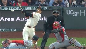 李政厚單場4安，連16場比賽擊出安打。（圖／翻攝自MLB官網）