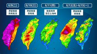 短暫空檔要來了　週五再迎「第二波雨彈」