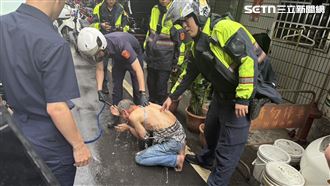 新／板橋黑賓士毒駕拒檢！警連開8槍逮人