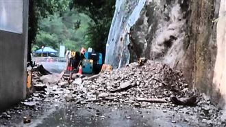 新／南橫公路這段坍方…雙向阻斷無法通行