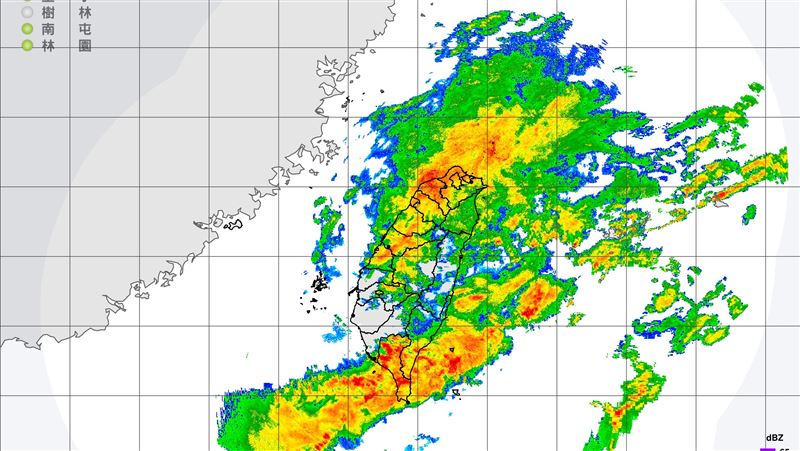 18縣市豪大雨特報 氣象署曝降雨趨緩時間