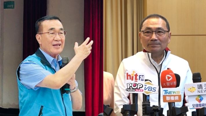 李四川遭質疑講錯「三重」的台語,侯友宜緩頰稱「三重」、「三重埔」都聽過,聽得懂就好。(組合圖/李競辦提供,新北市府提供)